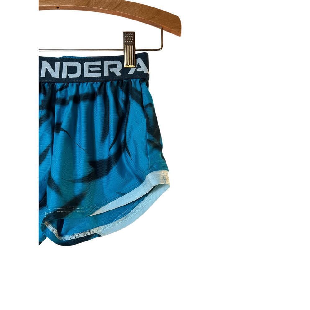 UNDER ARMOUR Girl’s Athletic Abstract Print Shorts / Size: YXS - Picture 6 of 8